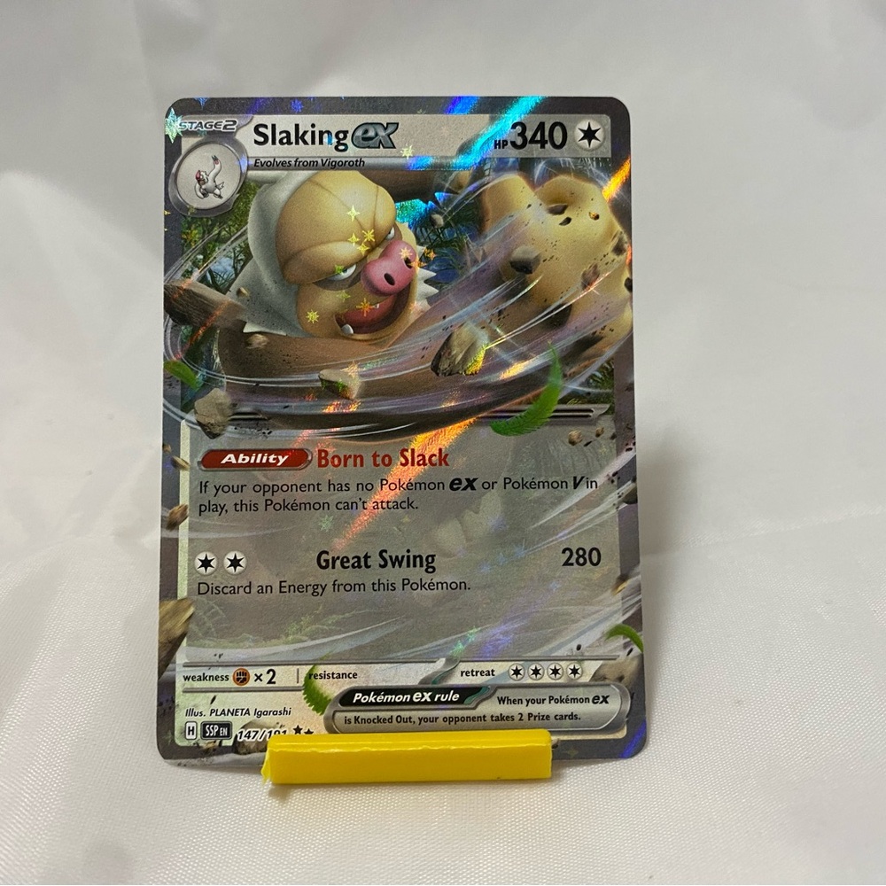 Slaking Ex 147/191, Surging Sparks, Pokemon, NM